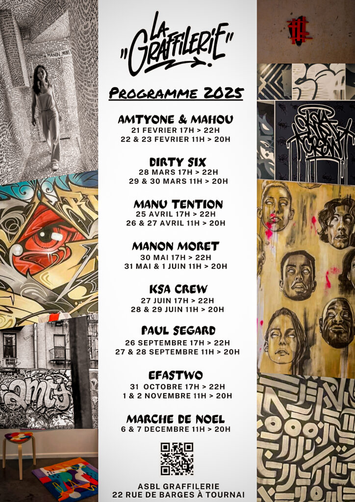 Programme 2025 La Graffilerie Tournai