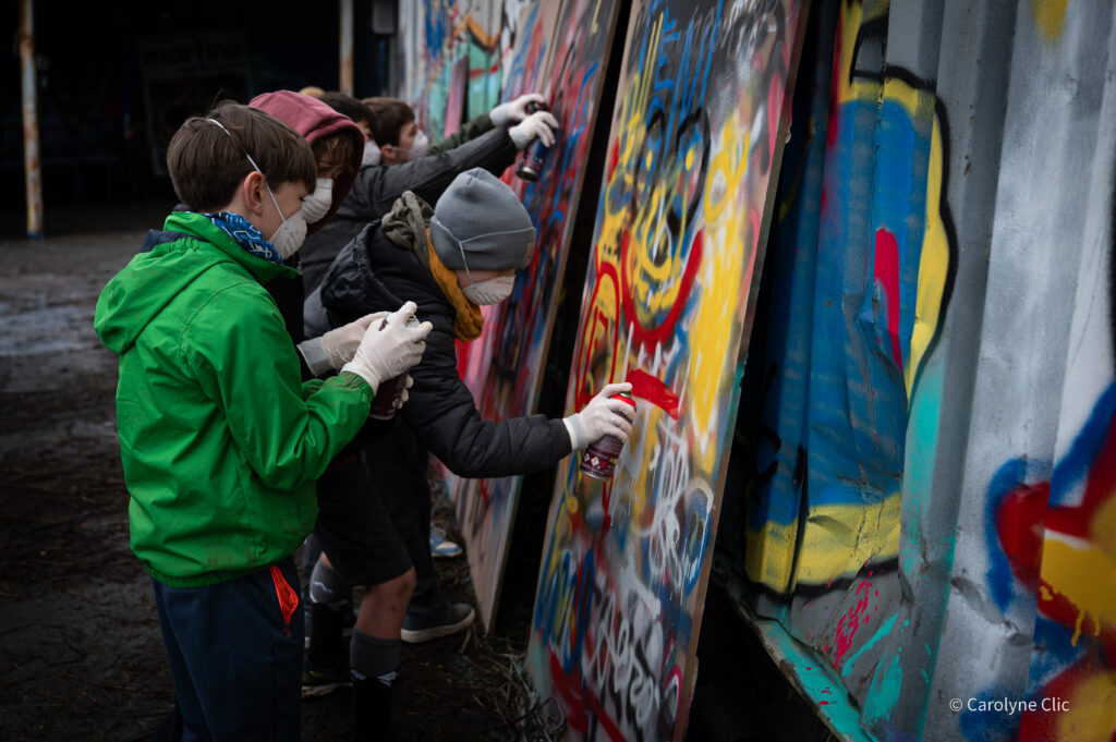 tarifs groupe et individuel pour des cours et atelier initiation graffiti à tournai